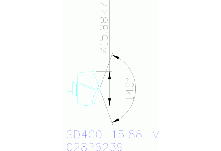SD400-15.875-M