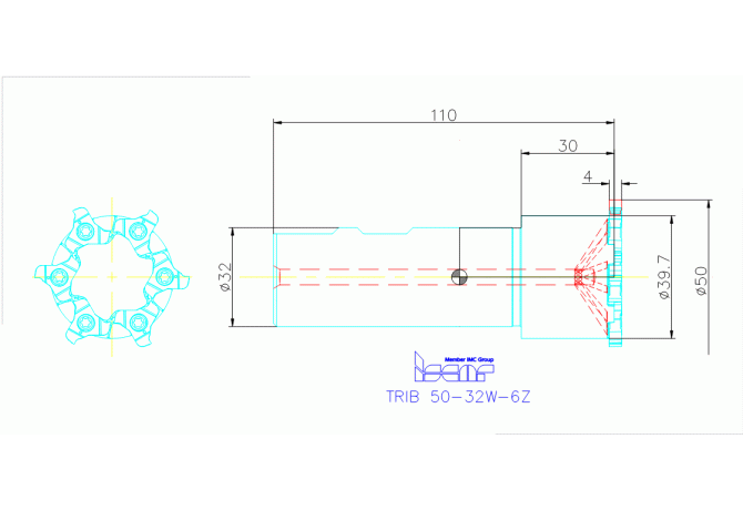 TRIB 50-32W-6Z