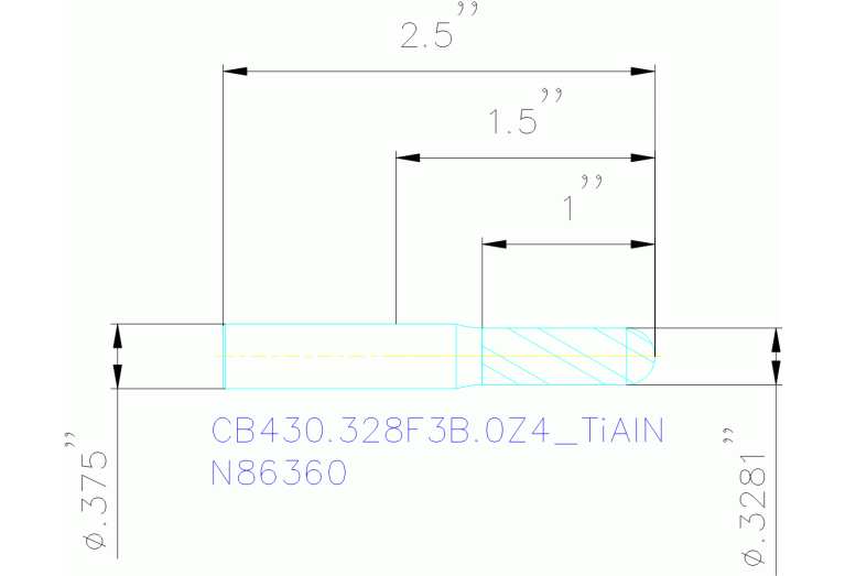 CB430.328F3B.0Z4 TIALN