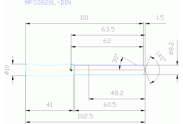 MPS0820L-DIN VP15TF