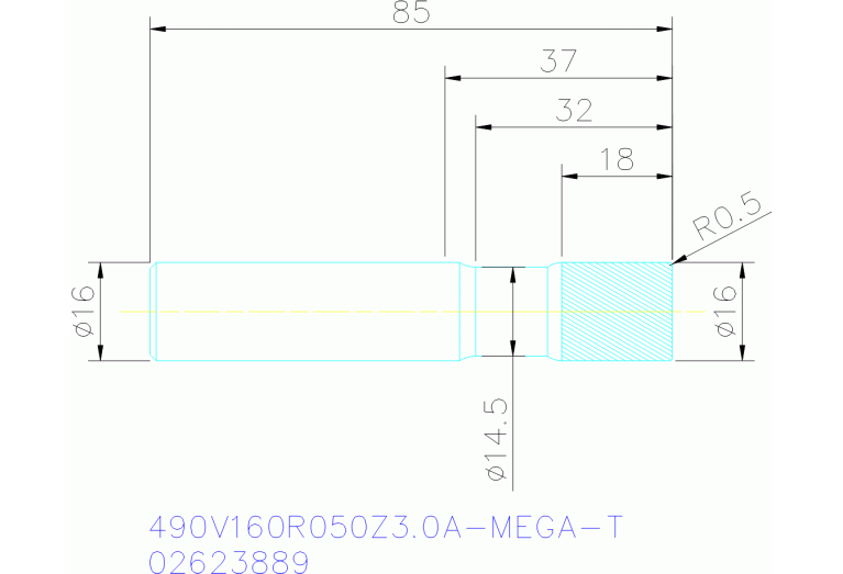 490V160R050Z3.0A-MEGA-T