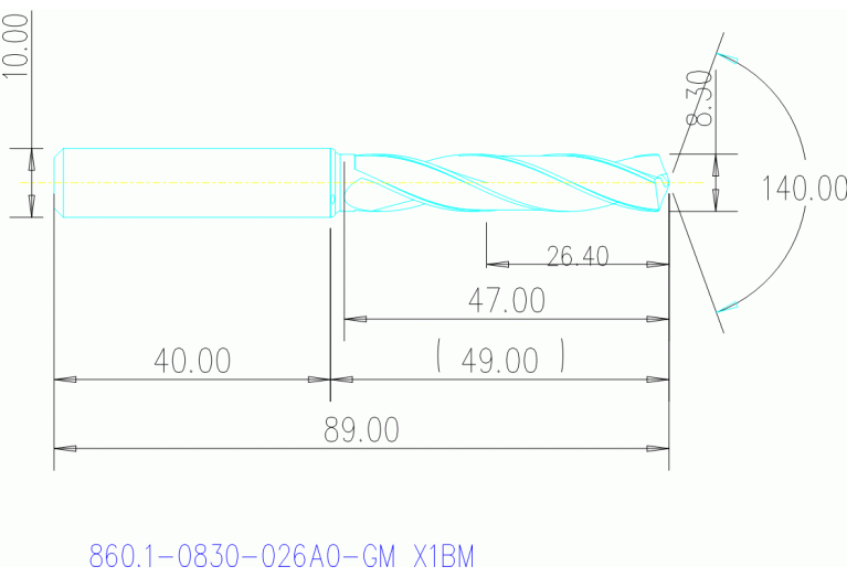 860.1-0830-026A0-GM X1BM