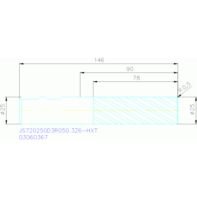 JS720250D3R050.3Z6-HXT