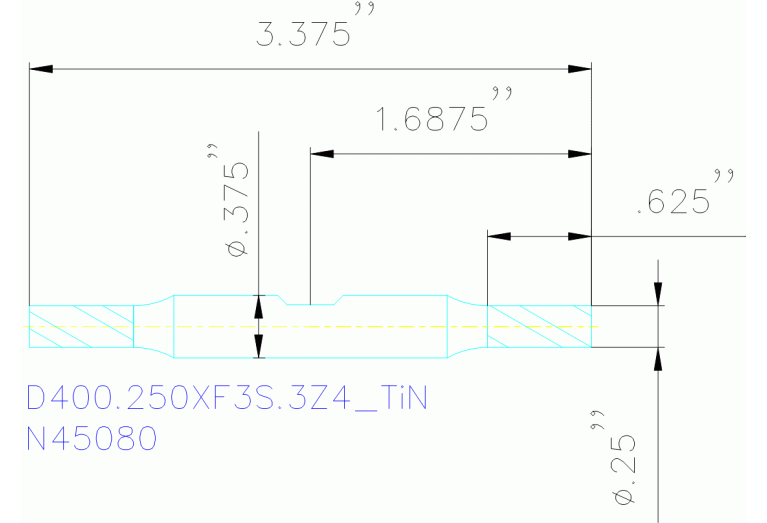 D400.250XF3S.3Z4 TIN