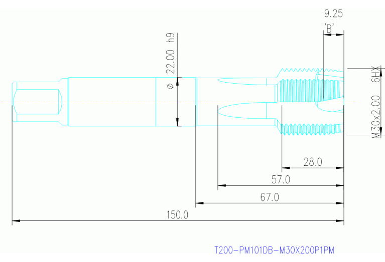 T200-PM101DB-M30X200P1PM