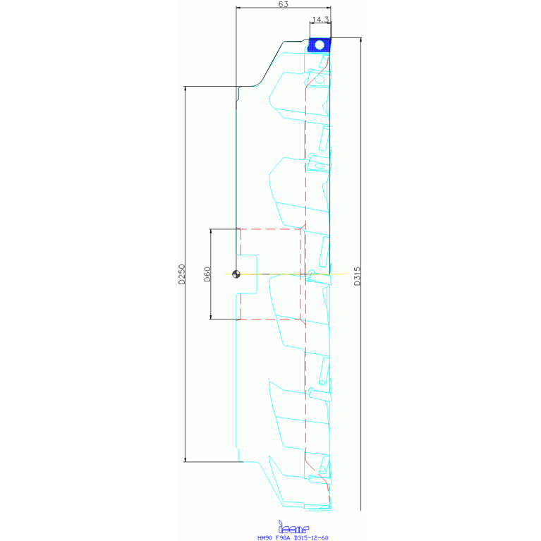 HM90 F90A D315-12-60