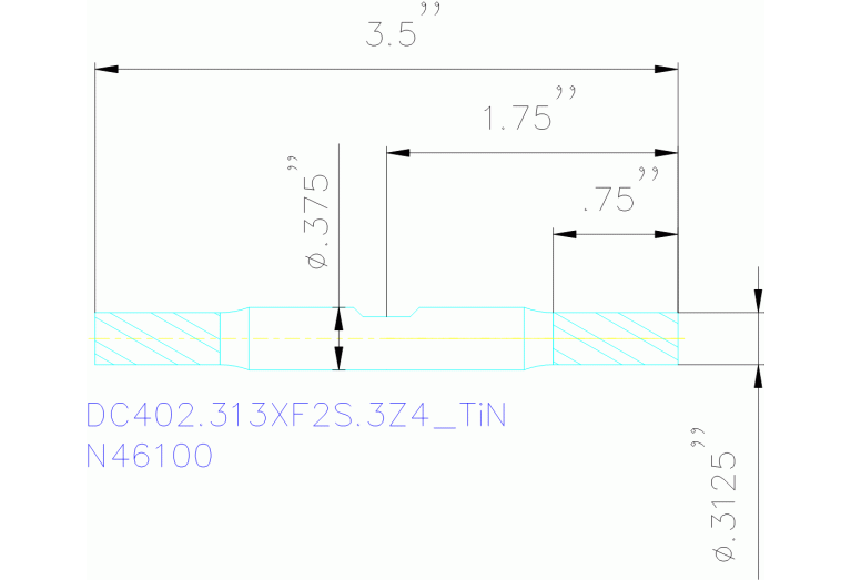 DC402.313XF2S.3Z4 TIN