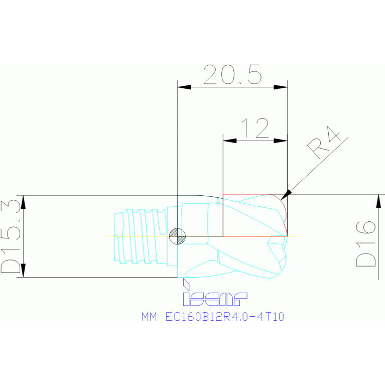 MM EC160B12R4.0-4T10 IC908