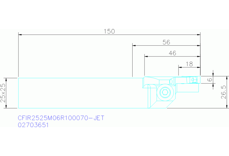 CFIR2525M06R100070-JET