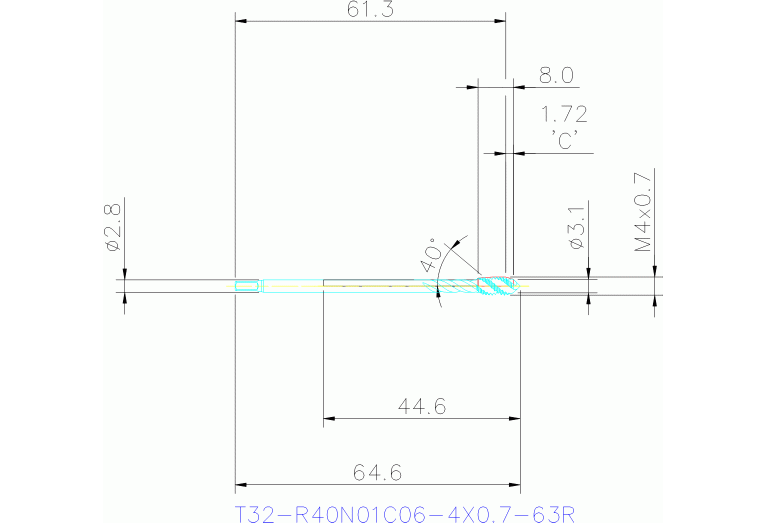 T32-R40N01C06-4X0.7-63R