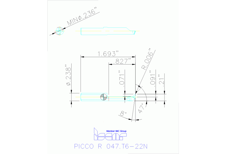 PICCO R 047.T6-22N IC908