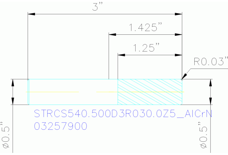 STRCS540.500D3R030.0Z5 ALCRN