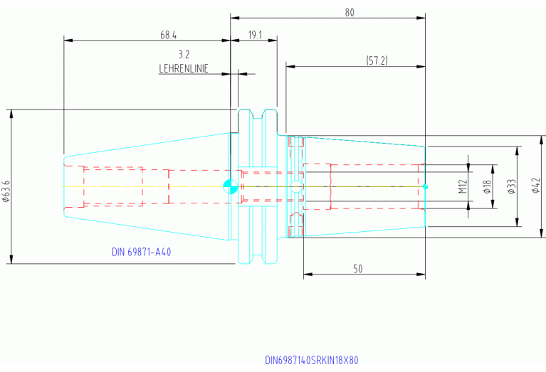 DIN6987140SRKIN18X80