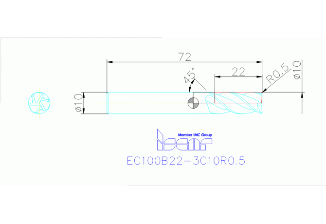EC100B22-3C10R0.5 IC900