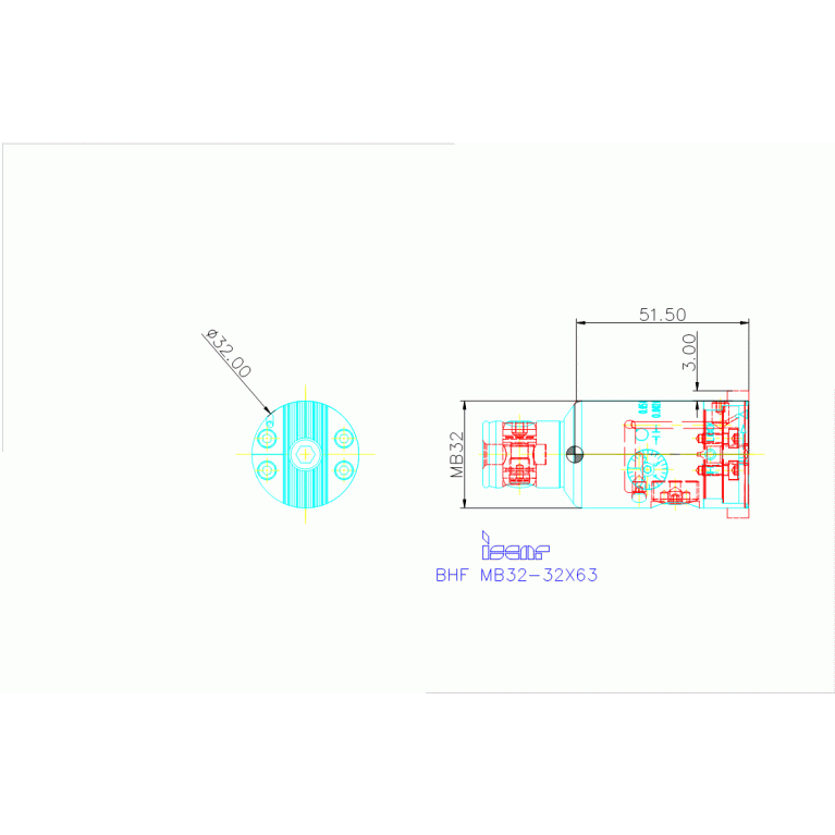 BHF MB32-32X63