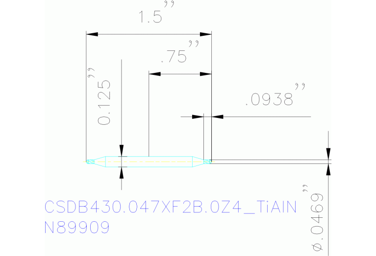 CSDB430.047XF2B.0Z4 TIALN