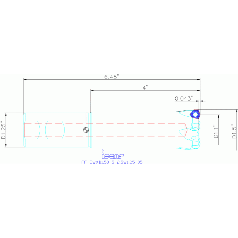 FF EWXD1.50-5-4.0W1.25-05