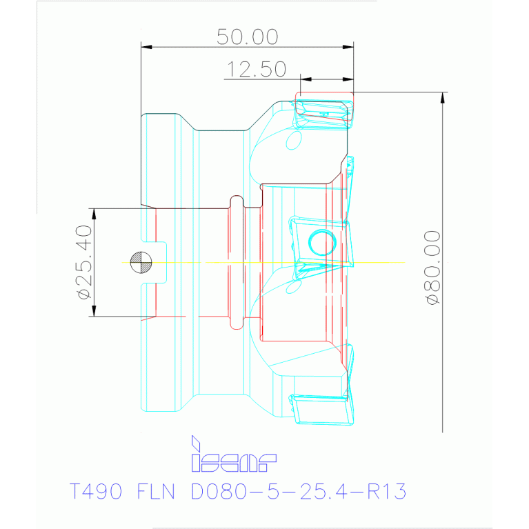 T490 FLN D080-5-25.4-R13