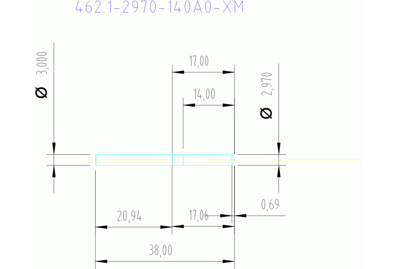 462.1-2970-140A0-XM H10F