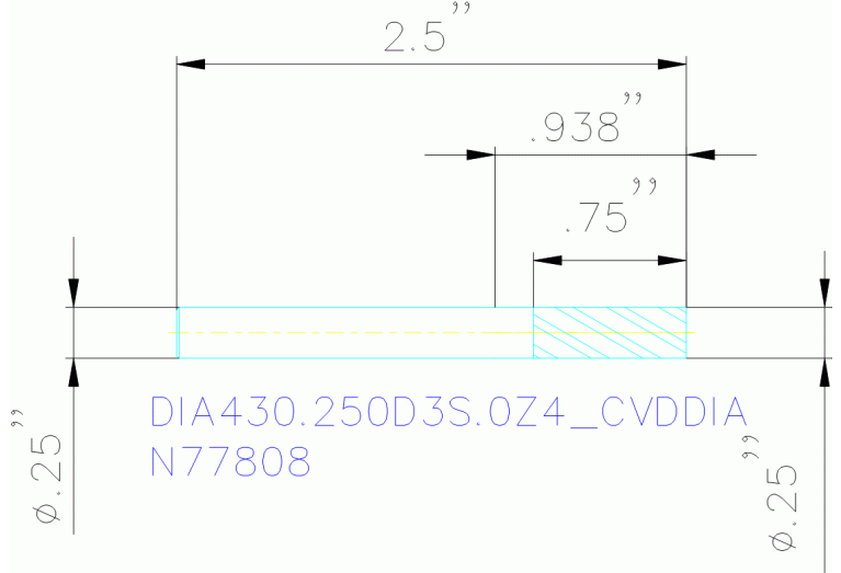 DIA430.250D3S.0Z4 CVDDIA