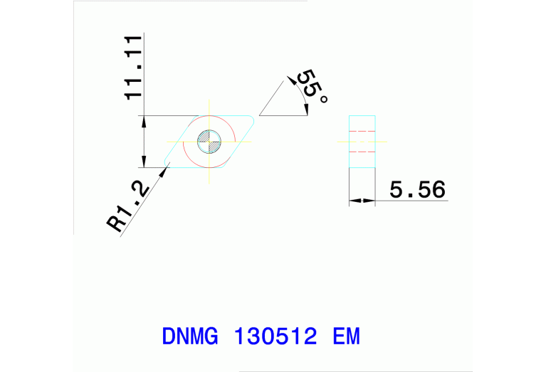 DNMG 130512 EM TT9215