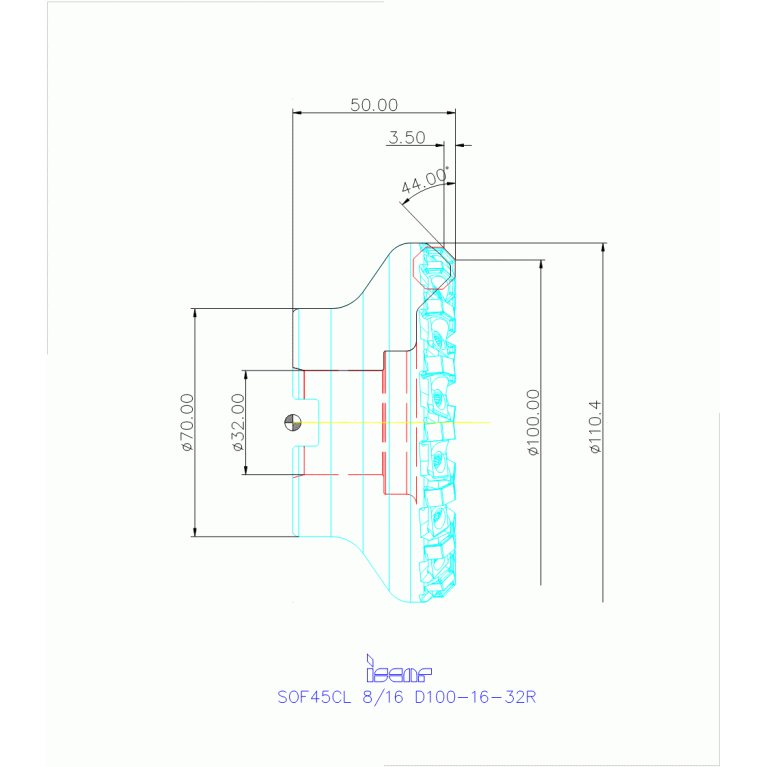 SOF45CL 8/16 D100-16-32R