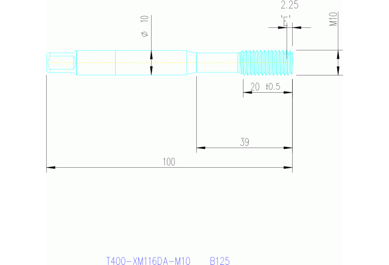 T400-XM116DA-M10 B125