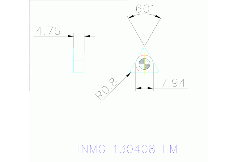 TNMG 130408 FM CT3000