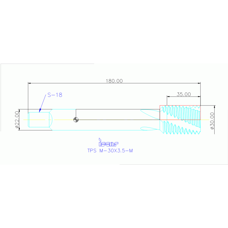 TPS M-30X3.5-M HETI