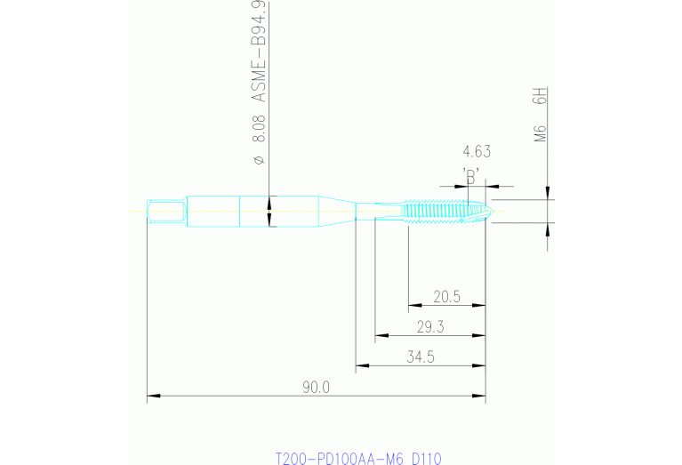 T200-PD100AA-M6 D110