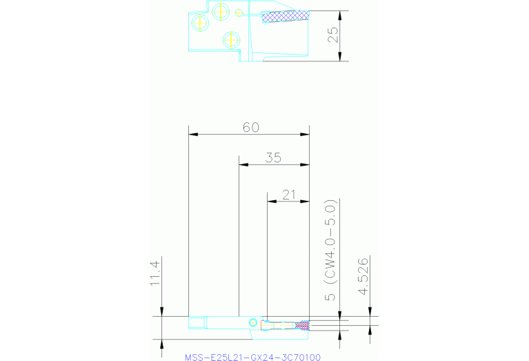 MSS-E25L21-GX24-3C70100