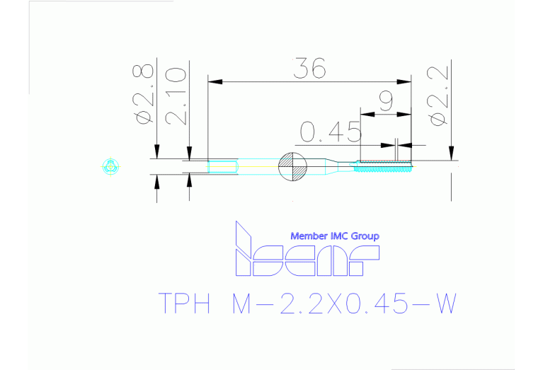 TPH M-2.2X0.45-W HS