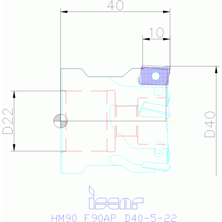 HM90 F90AP D40-5-22