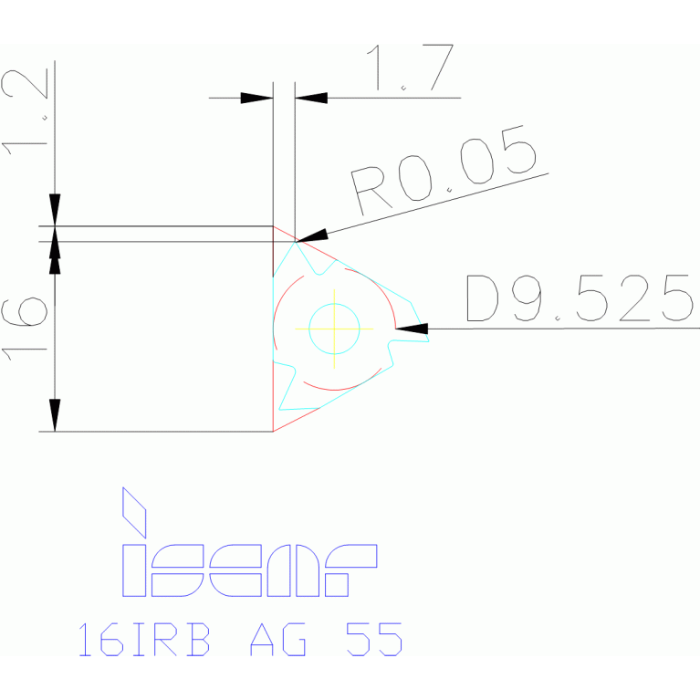 16IRB AG 55 IC908