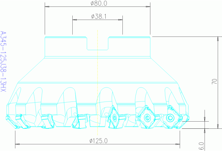 A345-125J38-13HX