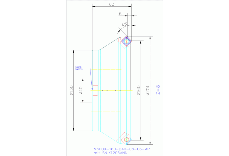 M5009-160-B40-08-06-AP