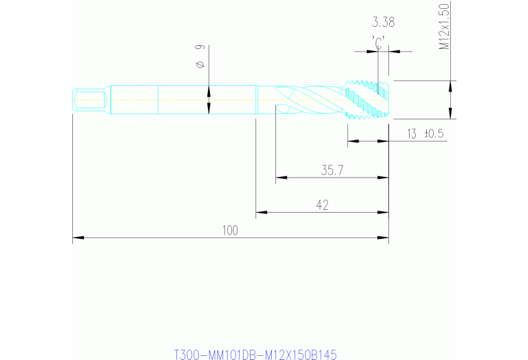 T300-MM101DB-M12X150B145