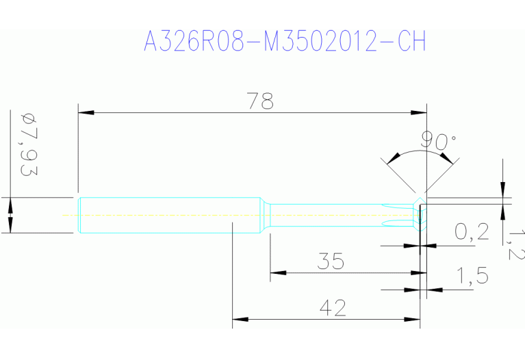 A326R08-M3502012-CH 1025