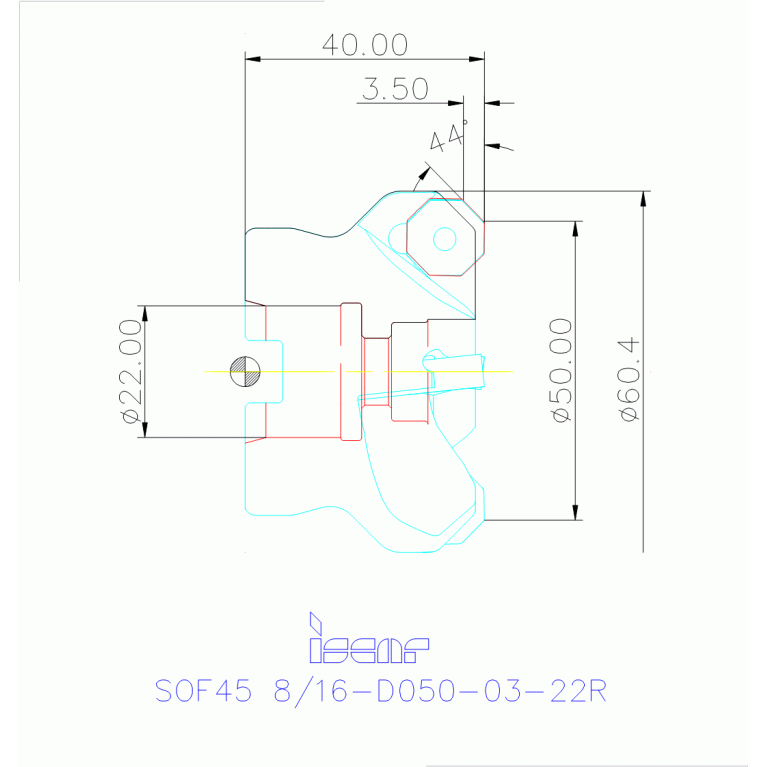 SOF45 8/16-D050-03-22R