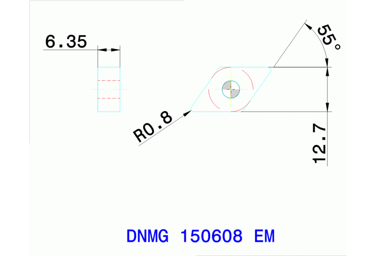 DNMG 150608 FA TT8115B