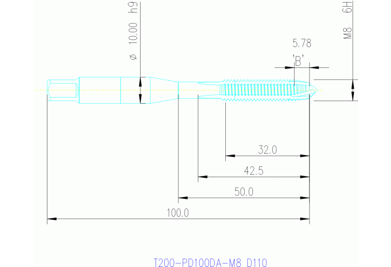T200-PD100DA-M8 D110