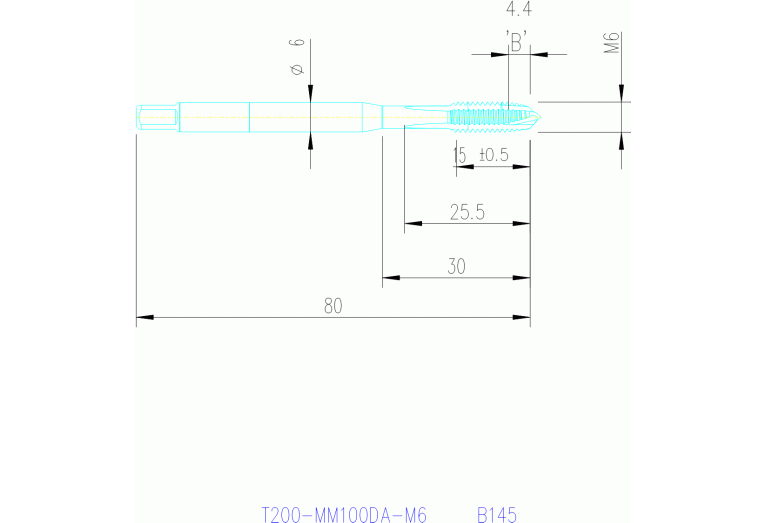 T200-MM100DA-M6 B145