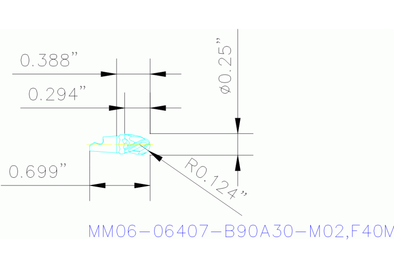 MM06-06407-B90A30-M02 F40M