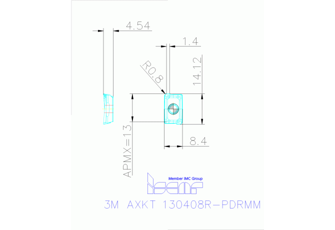 3M AXKT 130408R-PDRMM IC328