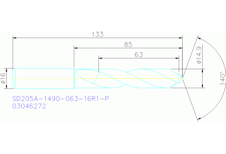 SD205A-1490-063-16R1-P
