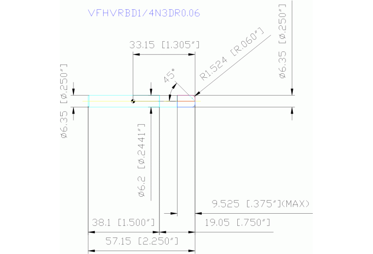 VFHVRBD1/4N3DR0.06