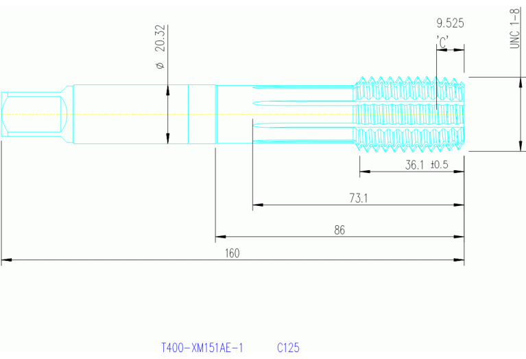 T400-XM151AE-1 C125
