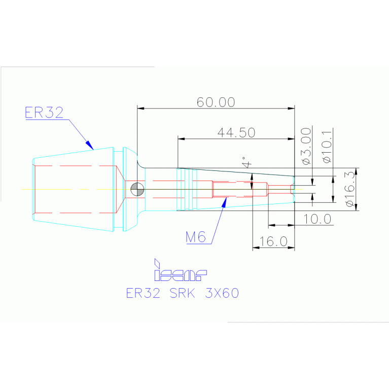 ER32 SRK 3X60