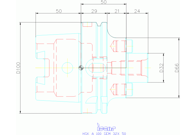 HSK A100 SEM32X50