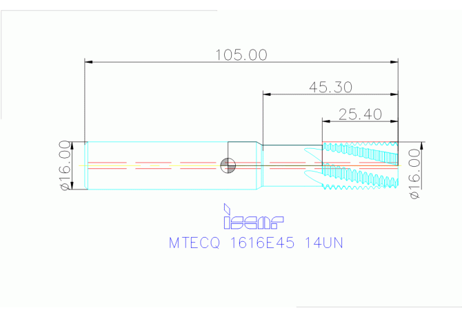 MTECQ 1616E45 14UN IC908